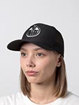 Бейсболка 47 BRAND арт. H-TRUKR06CTP-BKW Edmonton Oilers NHL (черный)
